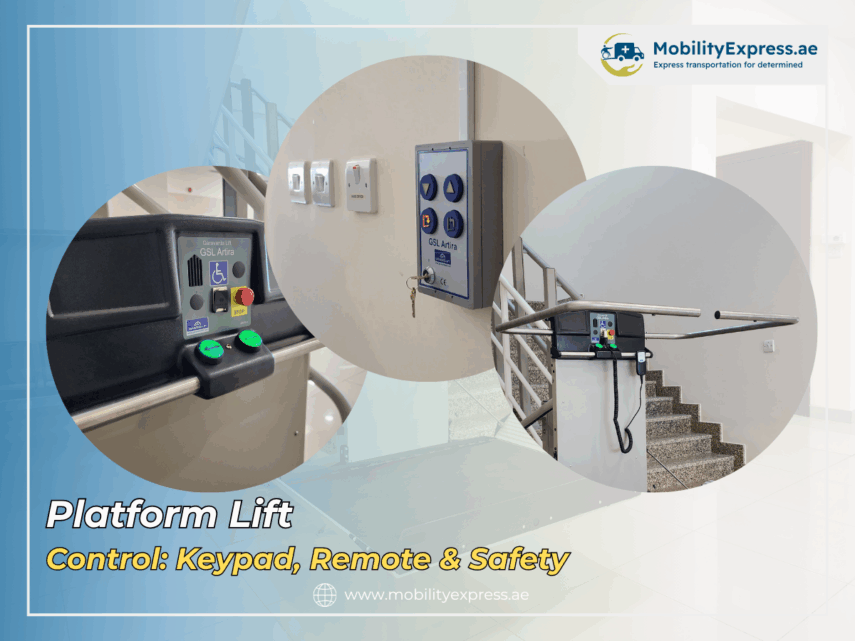 platform lift controls