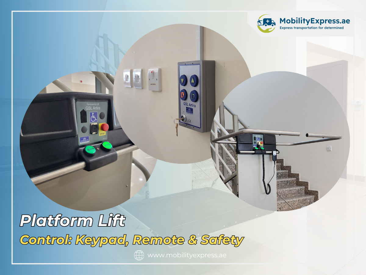 platform lift controls