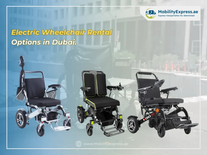Electric Wheelchair rental options Dubai