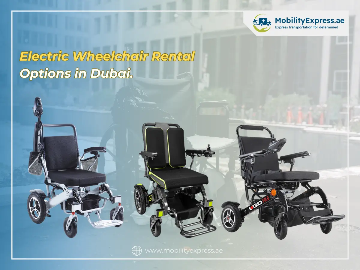 Electric Wheelchair rental options Dubai
