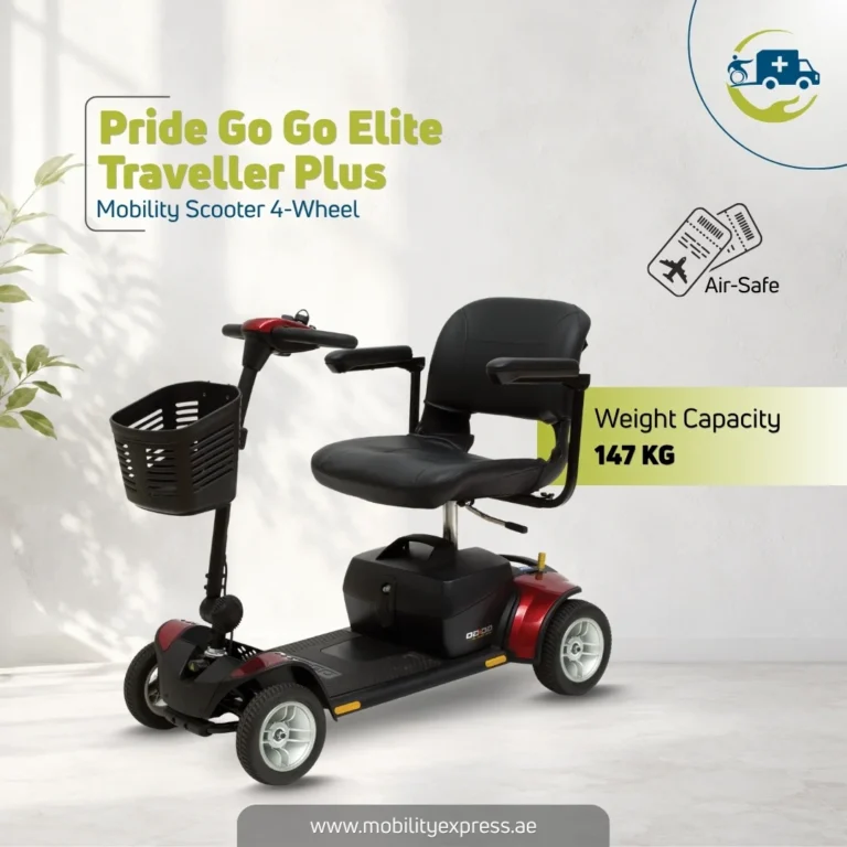 Pride Go Go Elite Traveler Plus Mobility Scooter – 4-Wheel