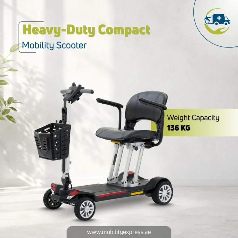 Heavy-Duty Compact Mobility Scooter