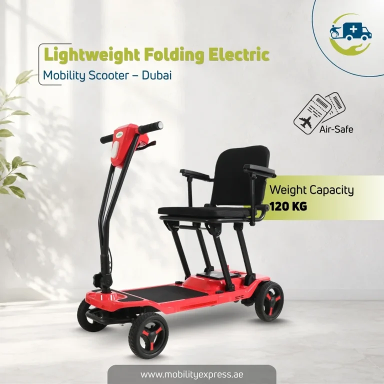 Lightweight Folding Electric Mobility Scooter – Dubai