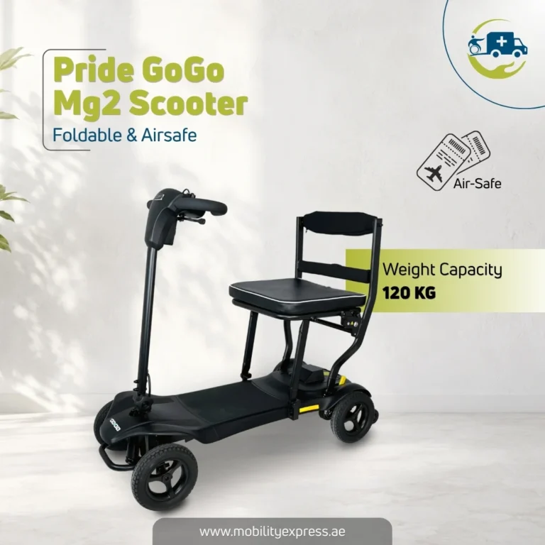 Pride GoGo Mg2 Scooter – Foldable & Airsafe