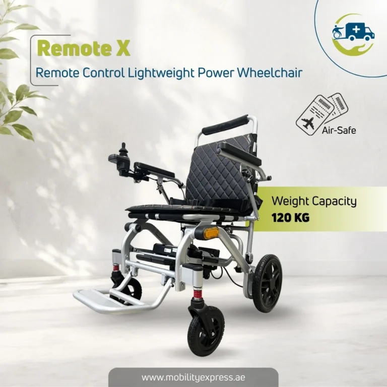 Remote Control Lightweight Power Wheelchair